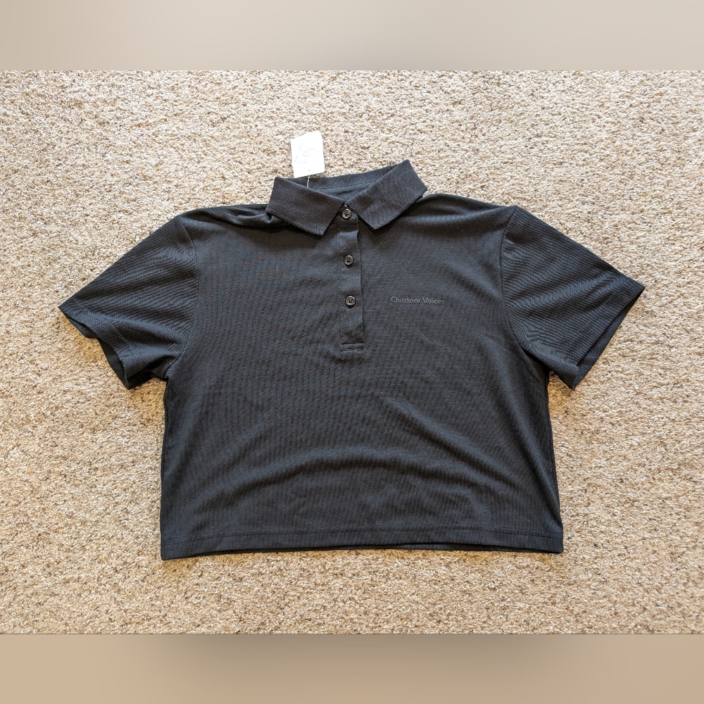 Outdoor Voices Cropped Polo